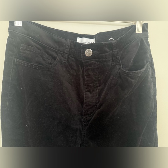 Loft Five Pocket Slim Flare Pants in Velvet 29 - Picture 7 of 13
